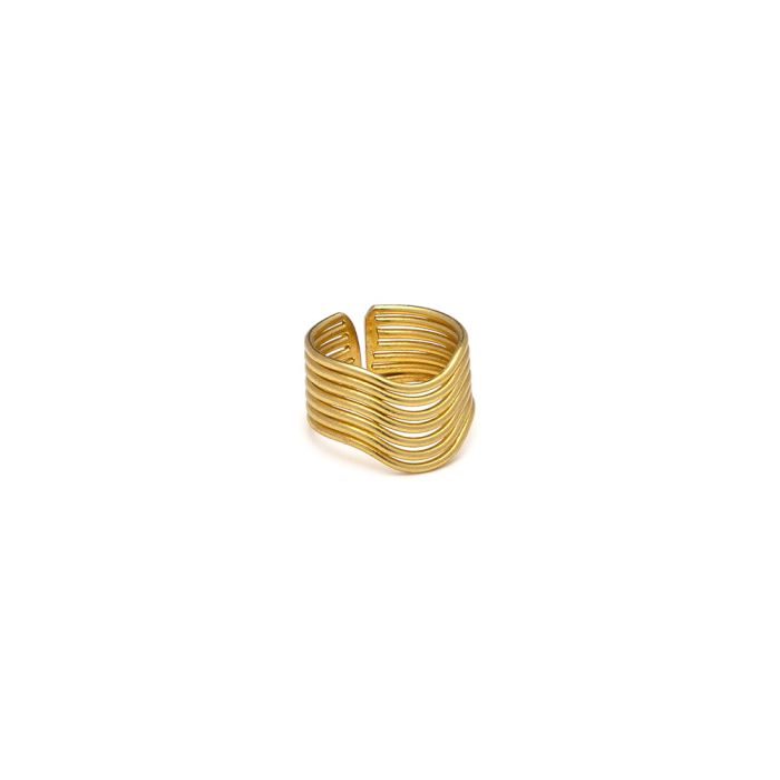 ANELLO FASCIA LINEE ONDULATE