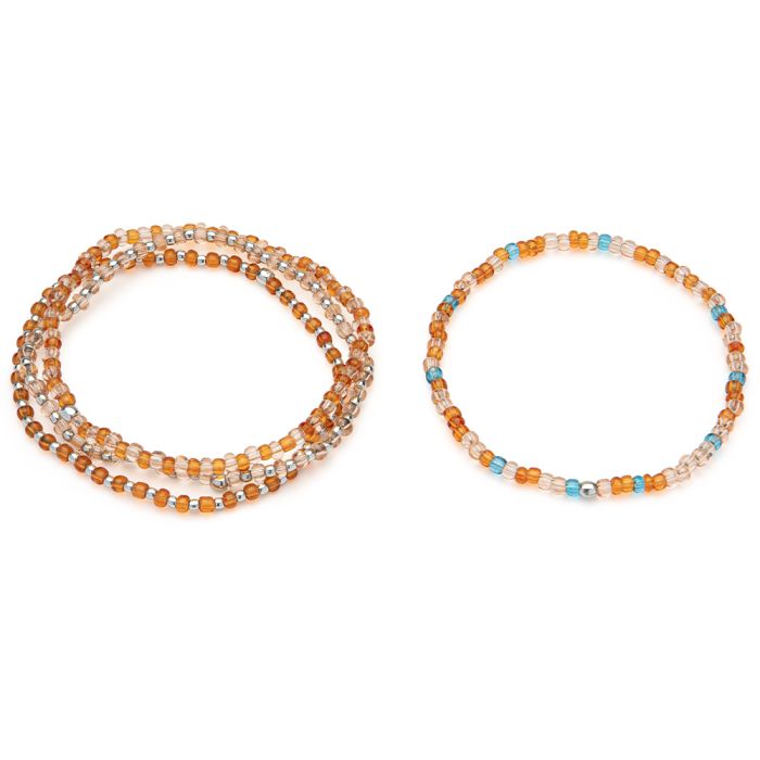 BRACCIALI ELASTICI PERLINE MIX