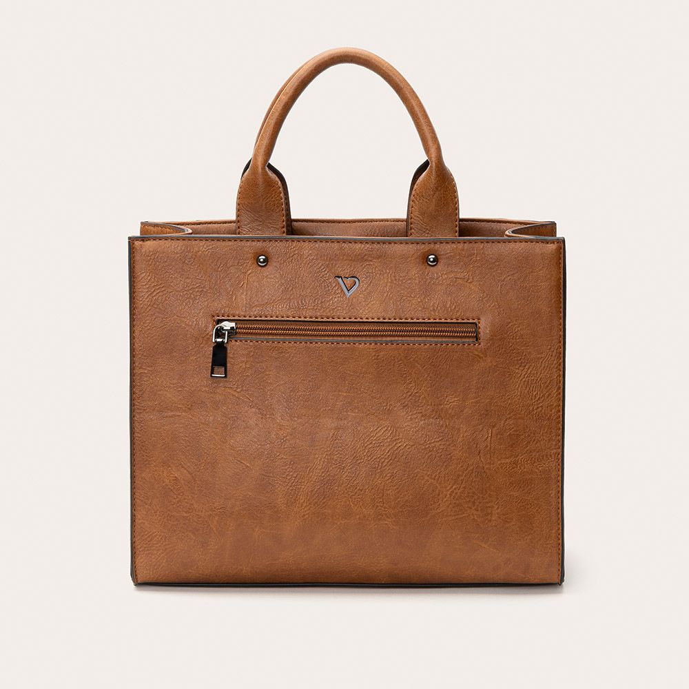 MAXI TOTE BAG BROWN