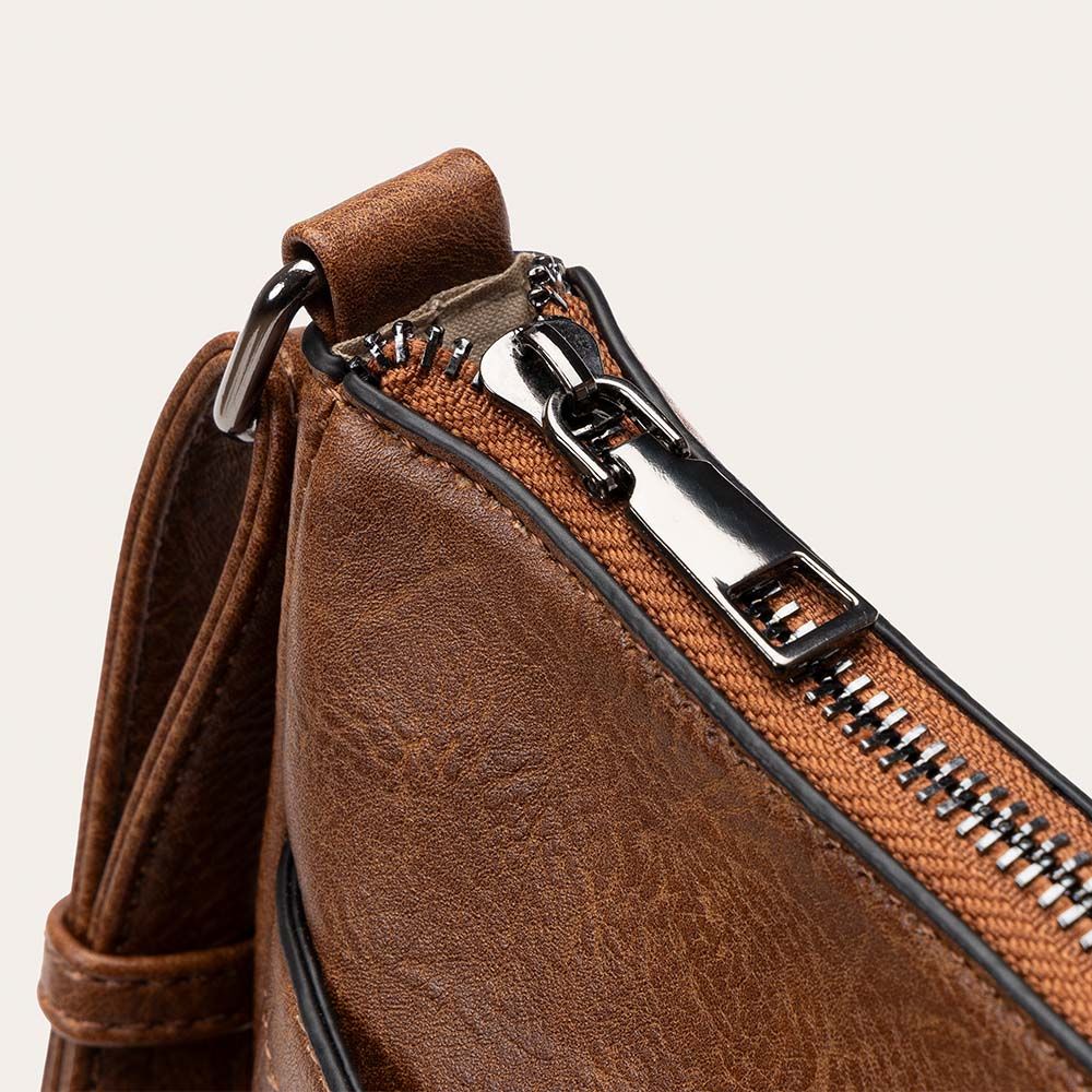 CROSSBODY BAG BROWN