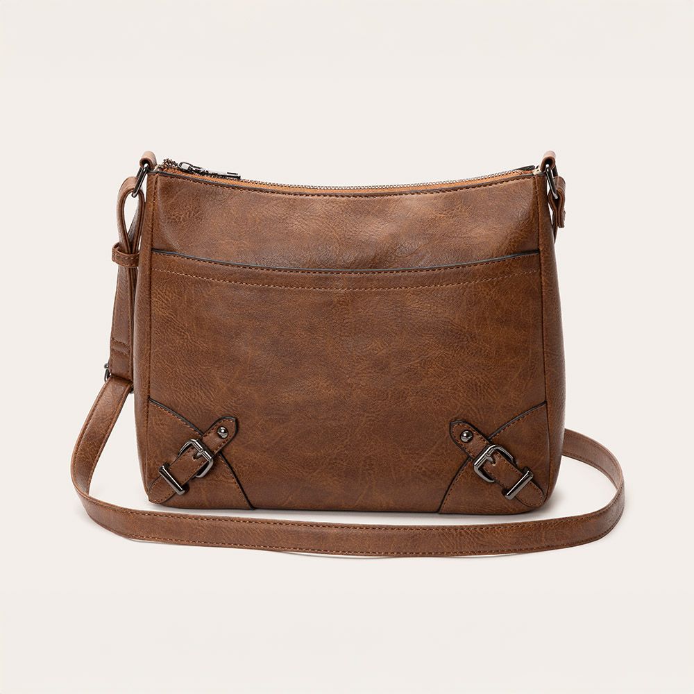 CROSSBODY BAG BROWN