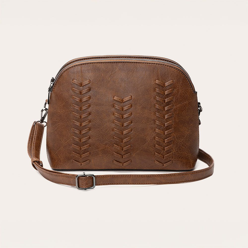 SMALL BOWLING BAG  BROWN