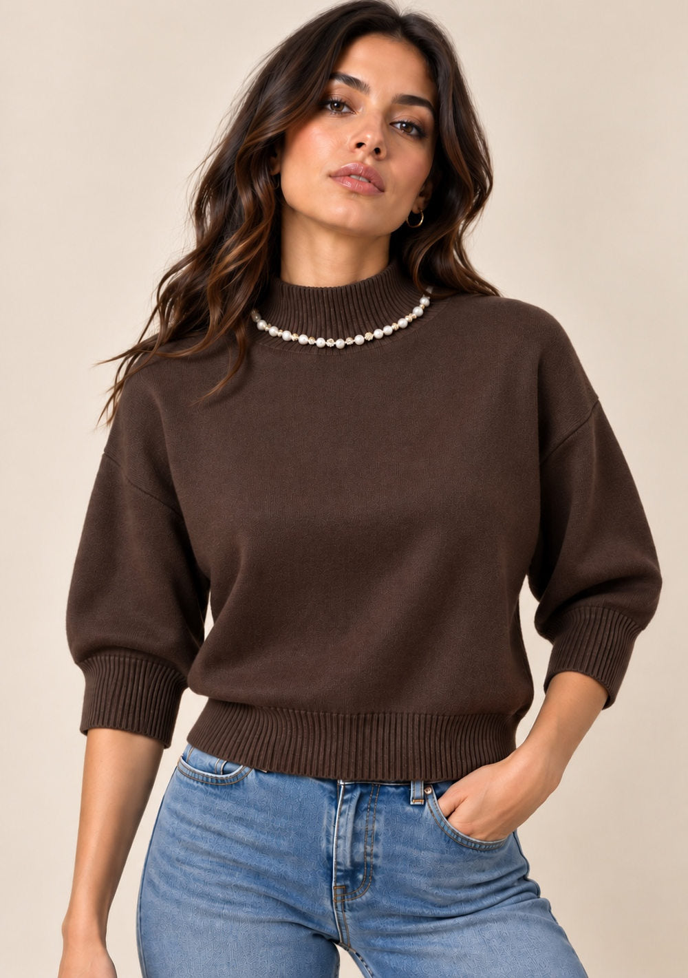 Maglia Cratere con Strass