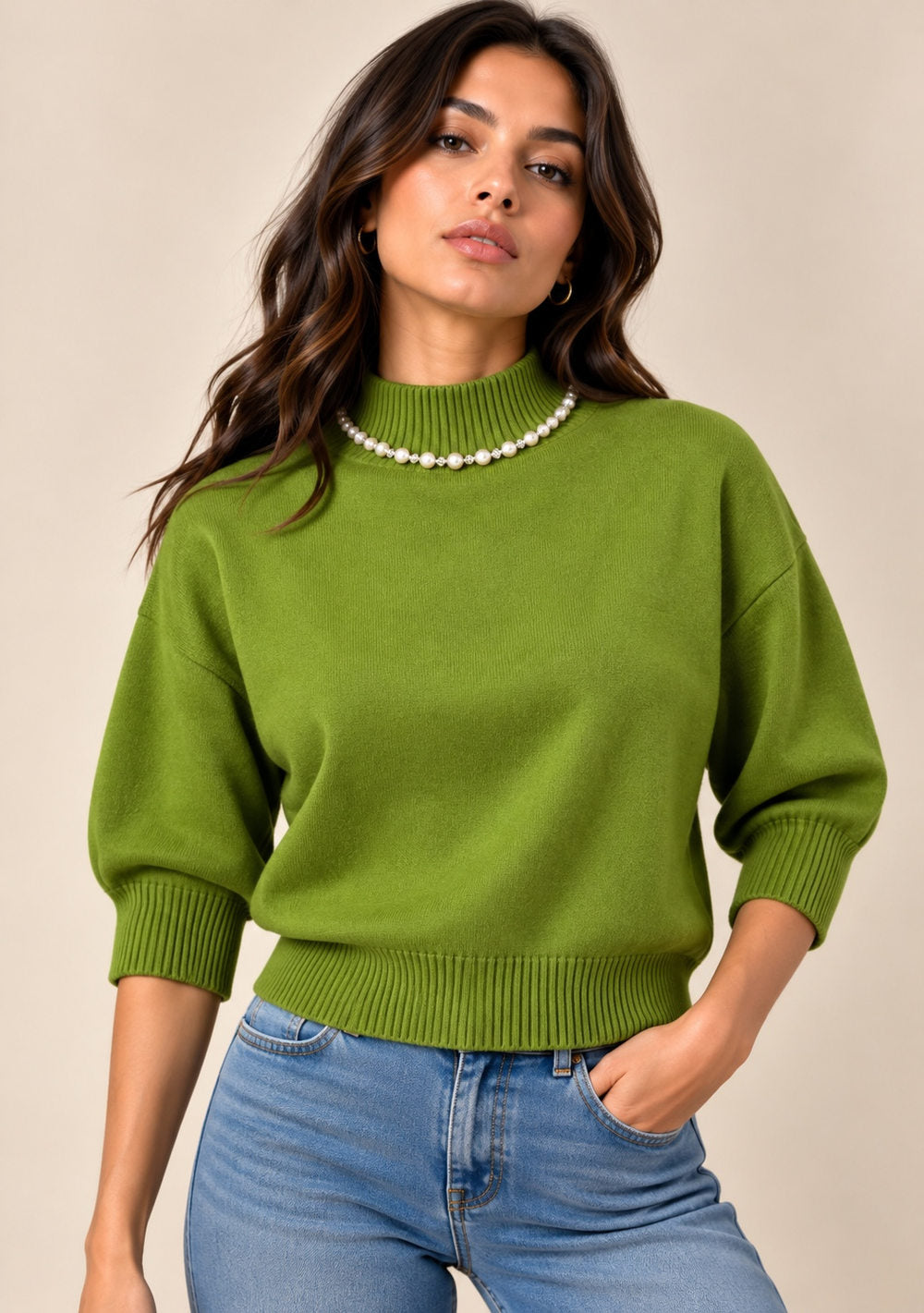 Maglia Cratere con Strass
