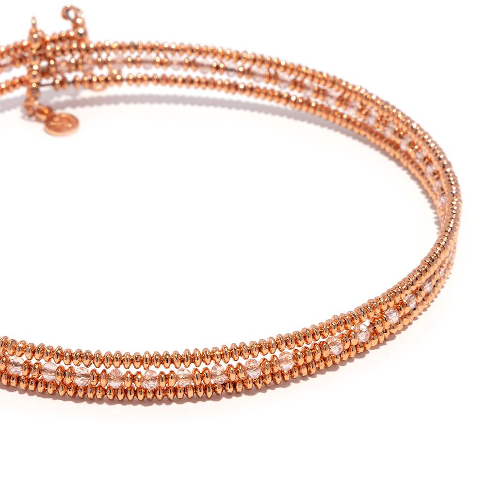 CHOKER 3 LINEE CRISTALLI