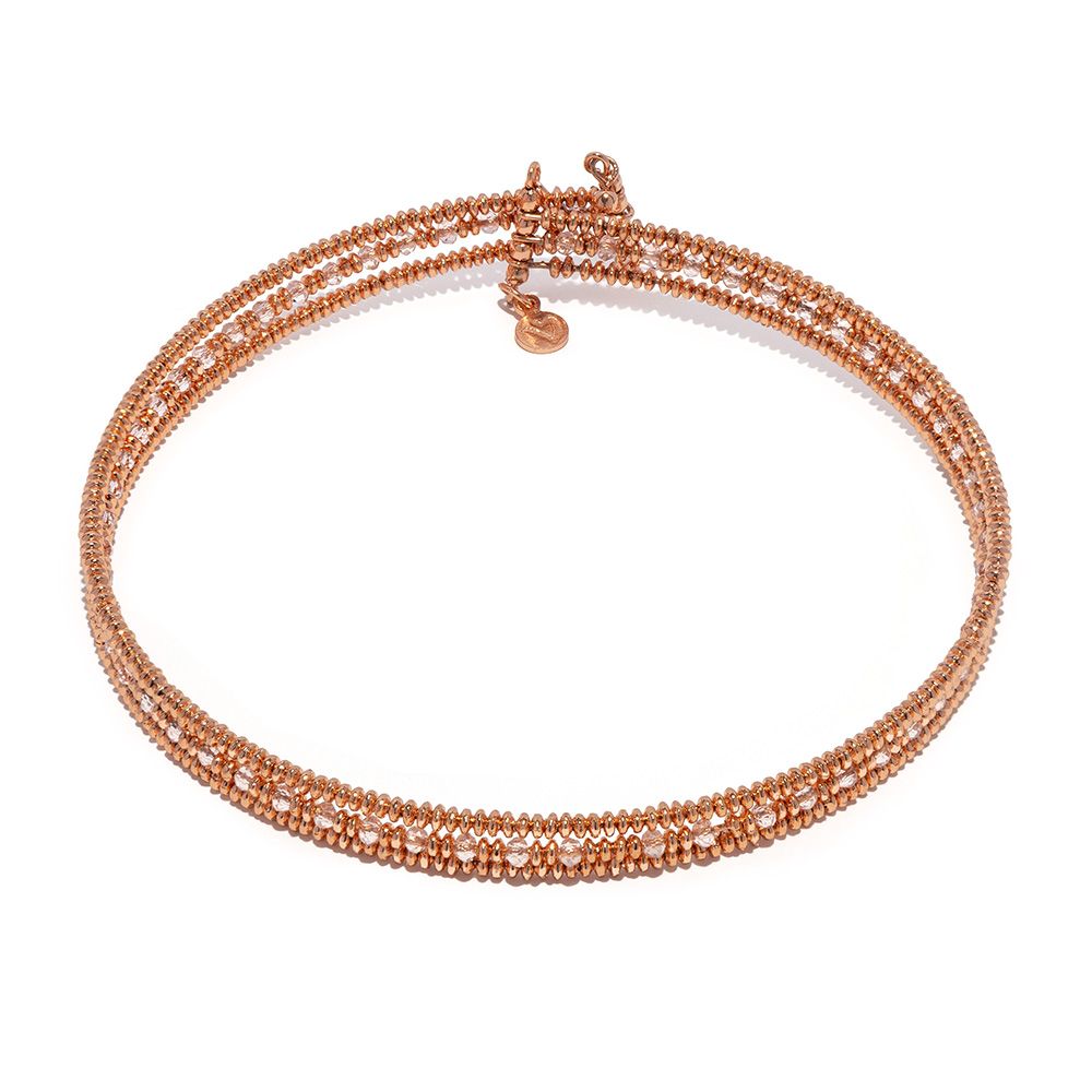 CHOKER 3 LINEE CRISTALLI