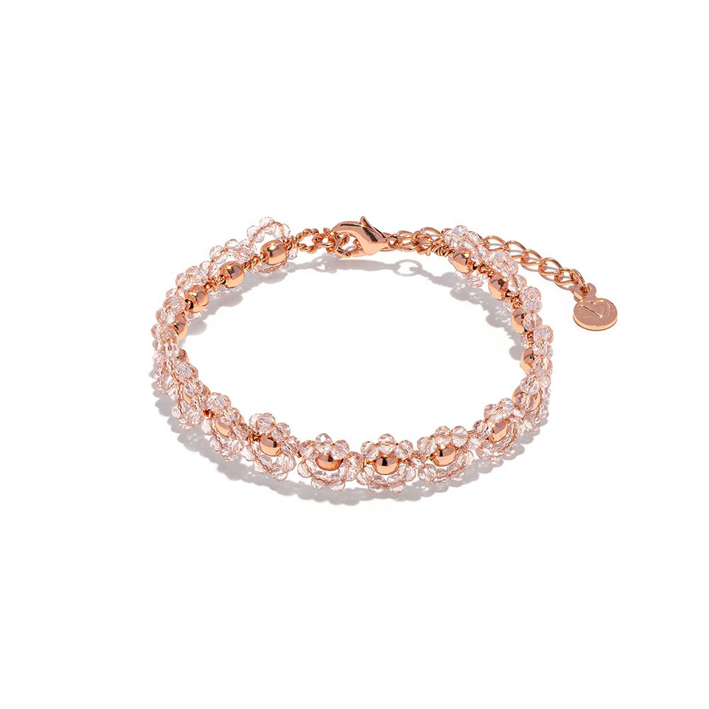 BRACCIALE CRISTALLI FIORE