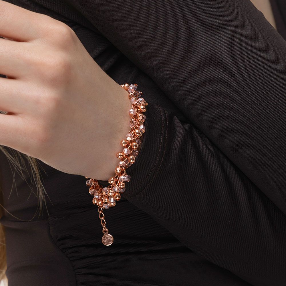 BRACCIALE MOGRA CRISTALLI / SFERE