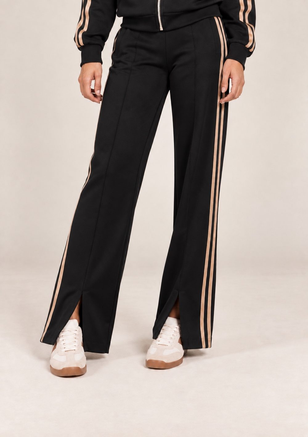 Pantaloni Palazzo con Spacchi