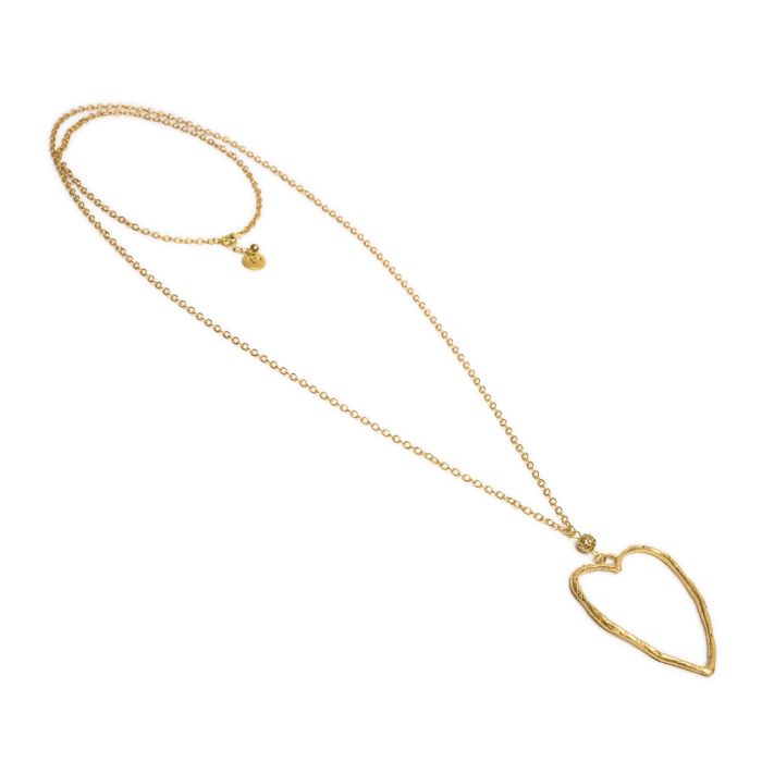 PENDENTE CUORE ALLUNGATO