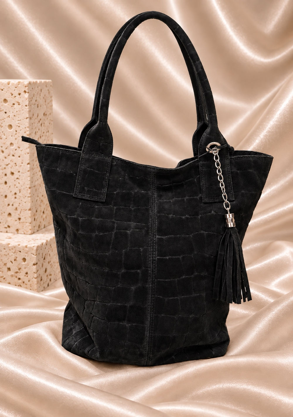 Shopper DELIA Stampa Cocco