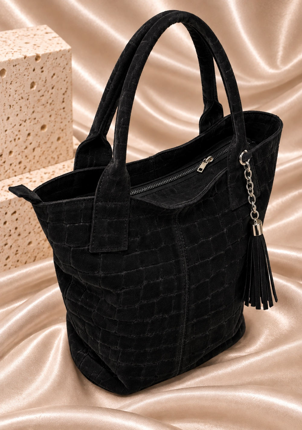 Shopper DELIA Stampa Cocco
