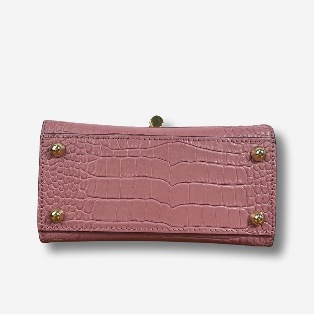 Borsa GRACE in vera pelle - Rosa