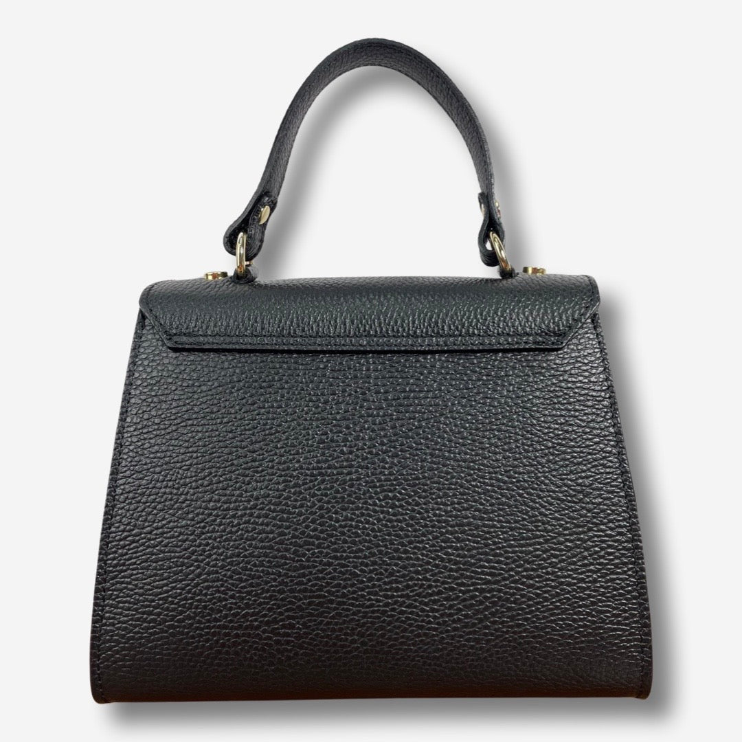 Borsa LAYLA in vera pelle - Nero