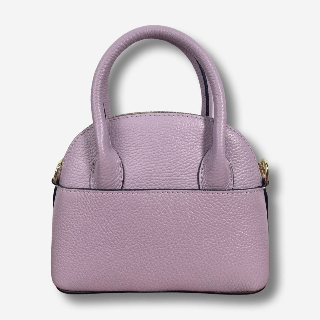 Borsa MADISON in vera pelle - Lilla